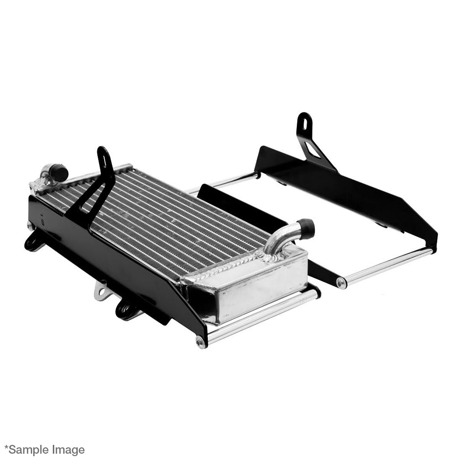Crosspro Aluminium Radiator Guard Light Black – Honda CRF250L 2013–2014 / Honda CRF250M 2014