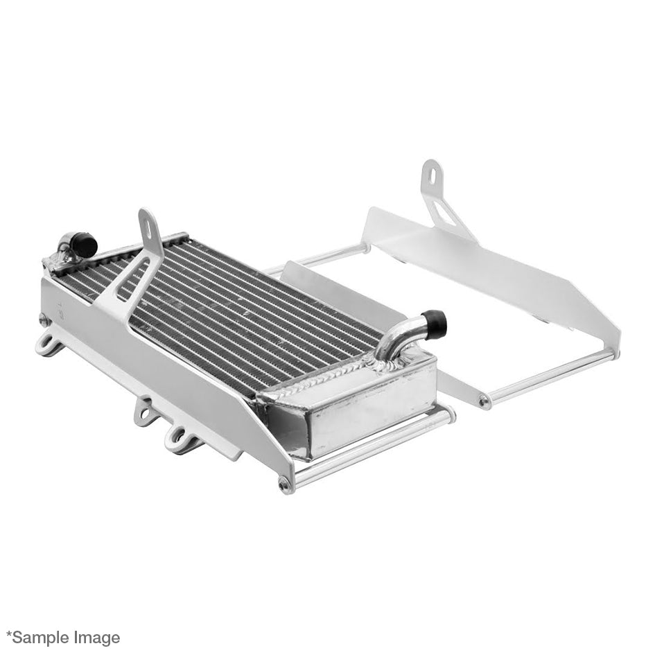 Crosspro Aluminium Radiator Guard Light White – Honda CRF250L 2013–2014 / Honda CRF250M 2014