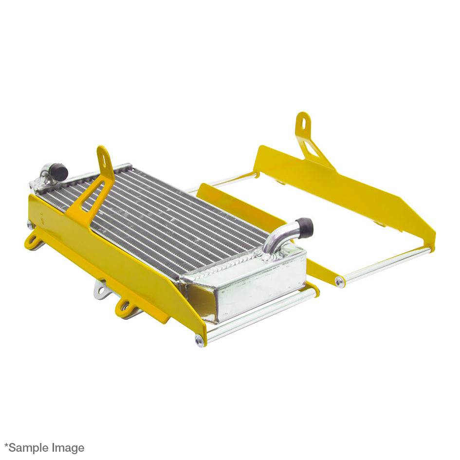 Crosspro Aluminium Radiator Guard Light Yellow – Honda CRF250L 2013–2014 / Honda CRF250M 2014