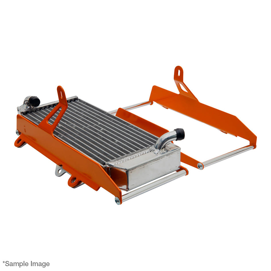Crosspro Aluminium Radiator Guard Light Orange – Honda CRF250L 2013–2014 / Honda CRF250M 2014