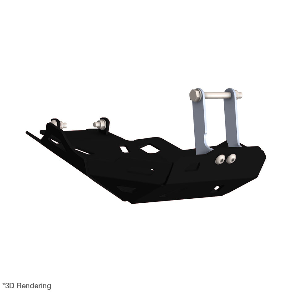 Crosspro Aluminium Engine Guard, Black – Yamaha XTZ660 Tenere 2008–2015