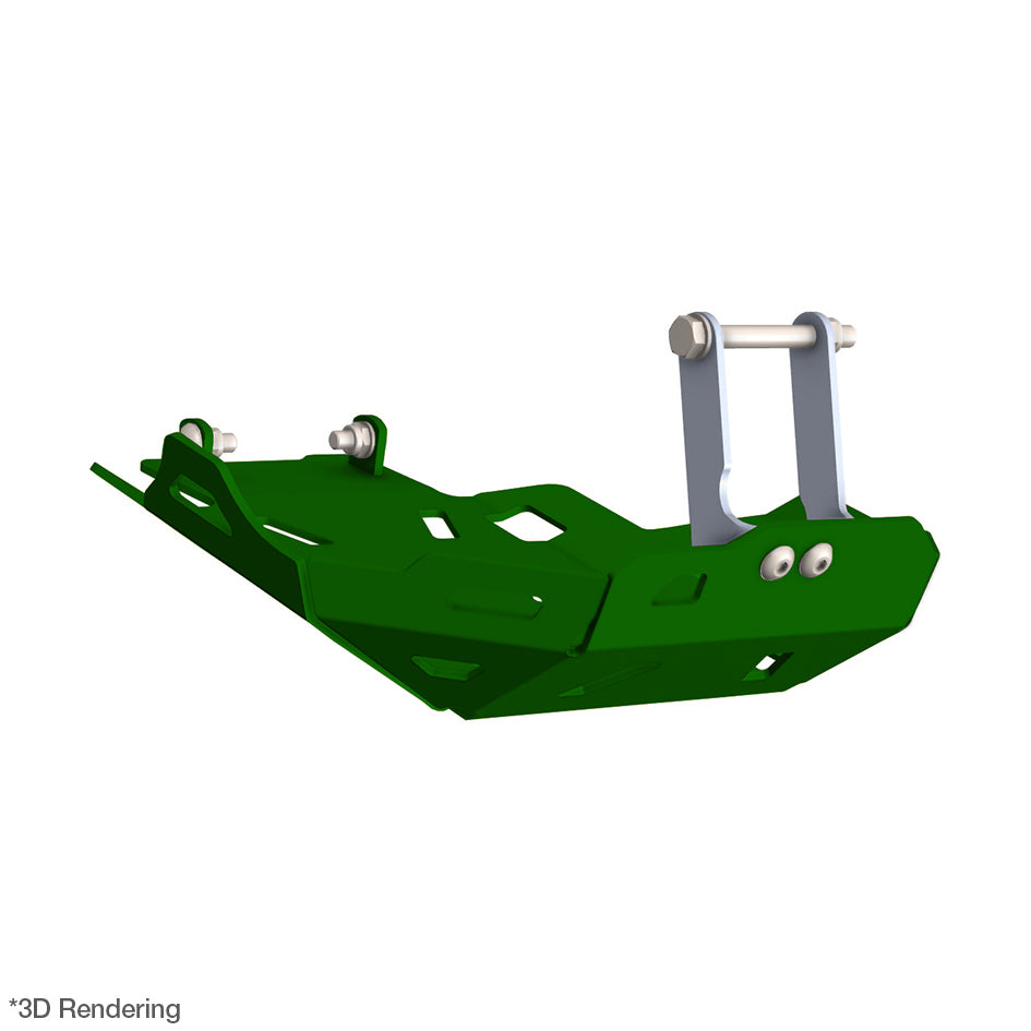 Crosspro Aluminium Engine Guard, Green – Yamaha XTZ660 Tenere 2008–2015