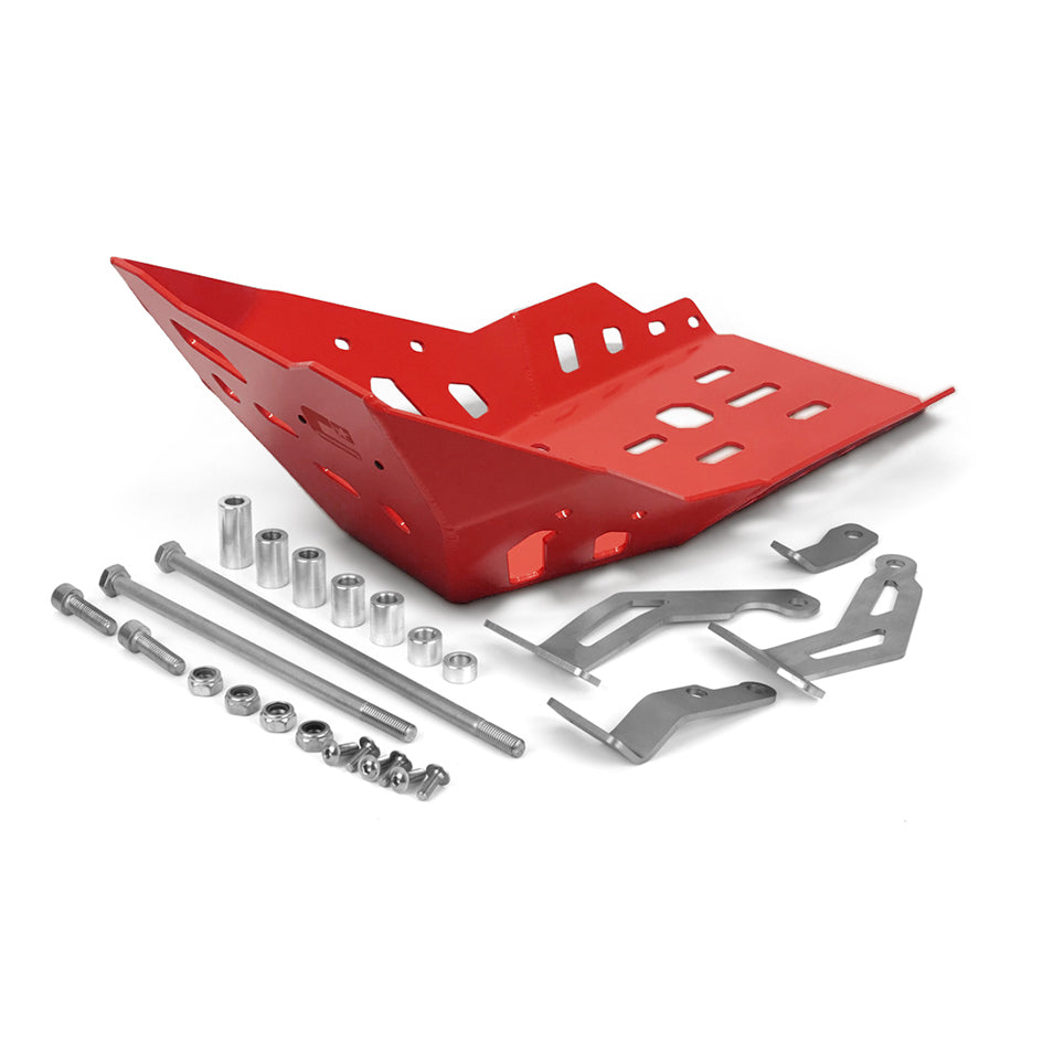 Crosspro Aluminium Engine Guard, Red – KTM 990 SMT 2011–2013