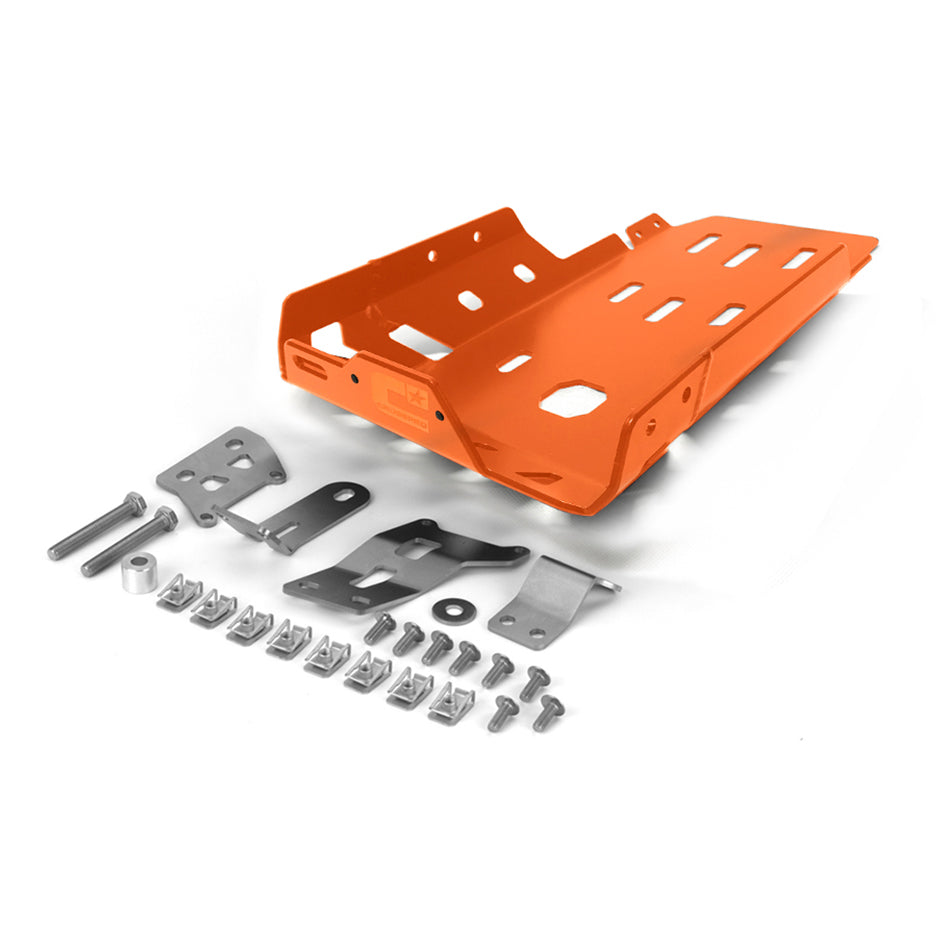 Crosspro Aluminium Engine Guard, Orange – Suzuki V-Strom 1000 2014–2016