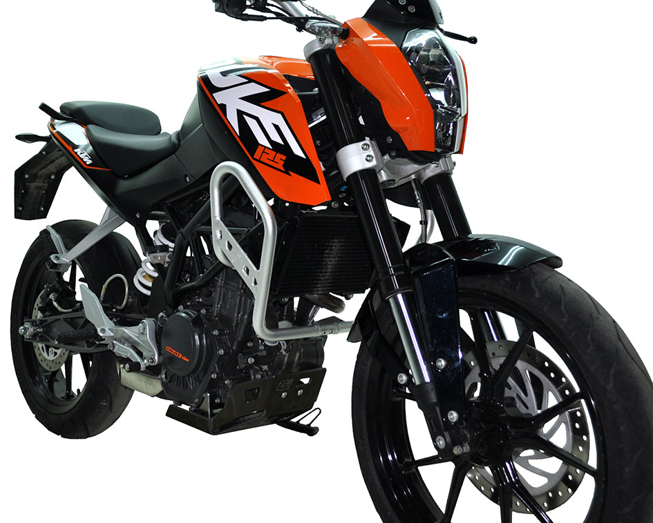 Crosspro Aluminium Engine Guard, Textured Black – KTM 125 Duke 2011–2016 / KTM 200 Duke 2012–2017