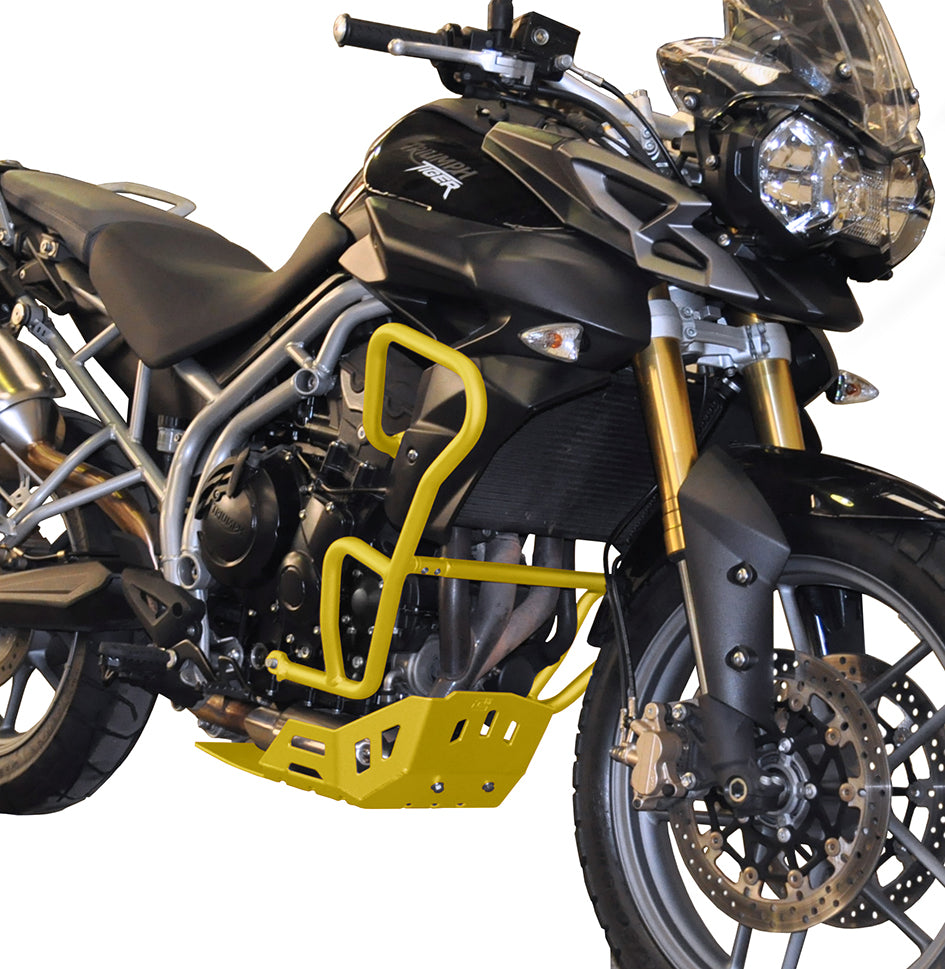 Crosspro Aluminium Engine Guard, Yellow (2CP090020A0008)