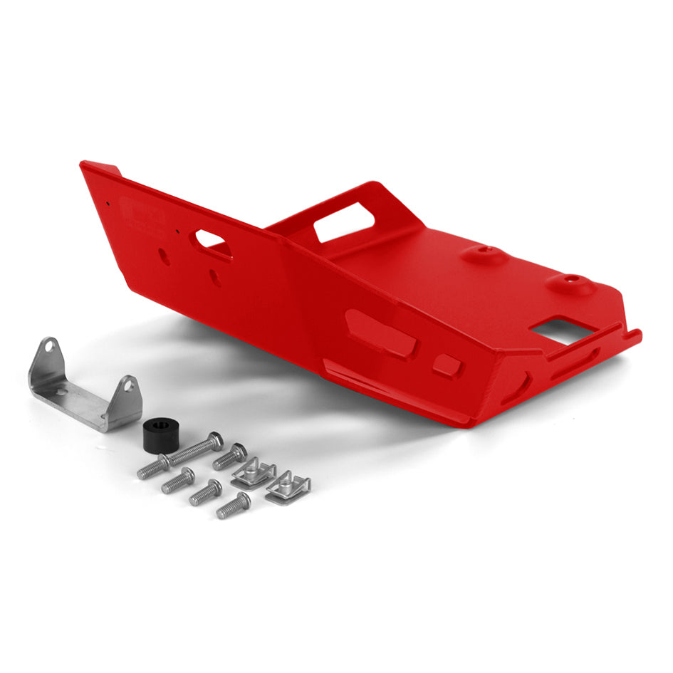 Crosspro Aluminium Engine Guard, Red – KTM 250 Duke 2015–2016 / KTM 390 Duke 2013–2017