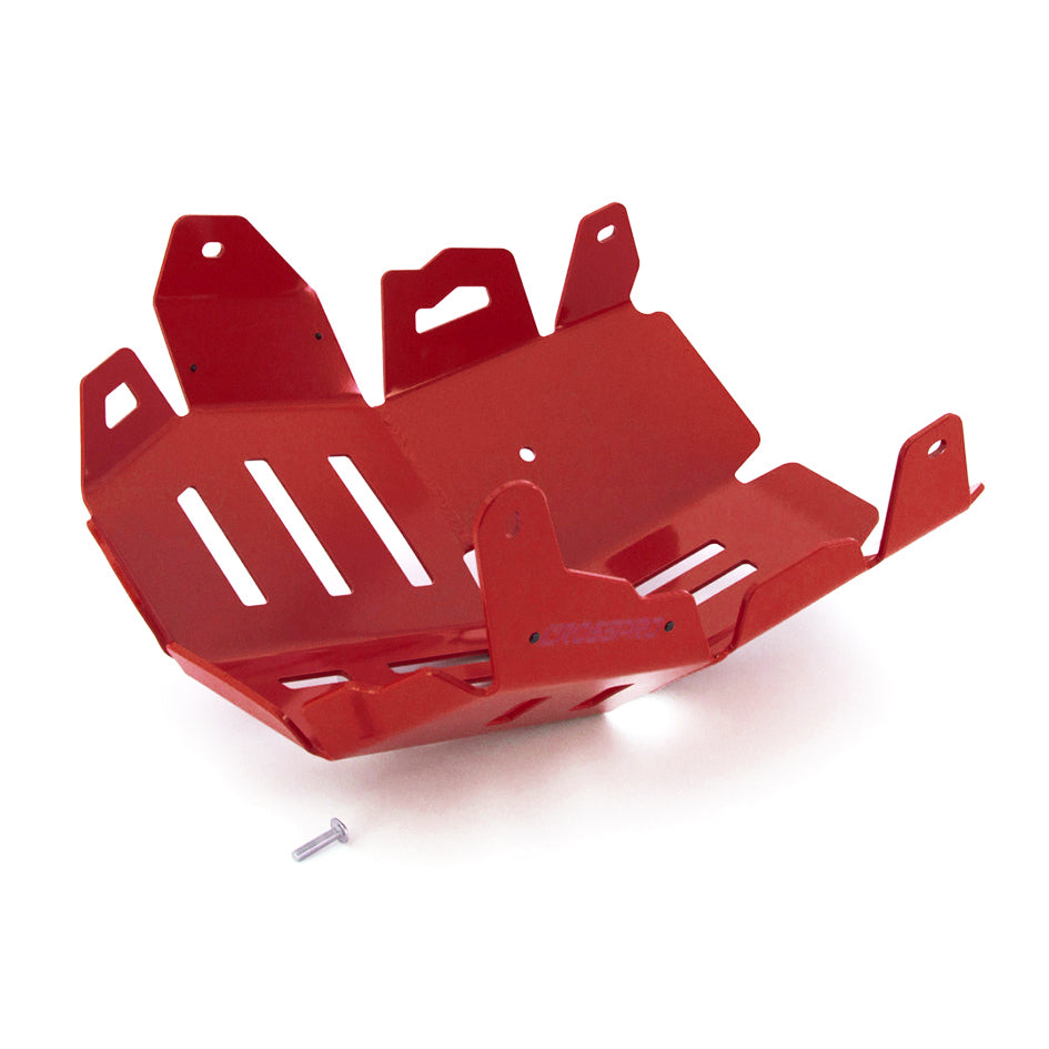 Crosspro Aluminium Engine Guard, Red – Kawasaki Versys 650 2015–2020