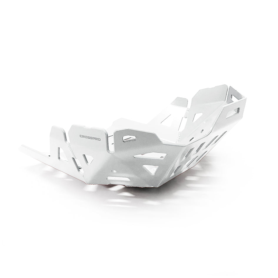 Crosspro Aluminium Engine Guard, White – Yamaha Tenere 700 2019–2021
