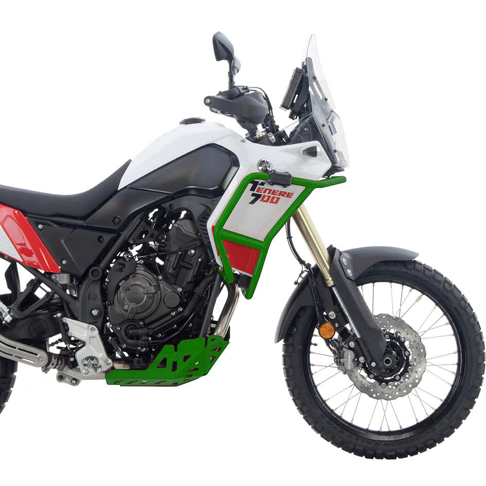 Crosspro Aluminium Engine Guard, Green – Yamaha Tenere 700 2019–2021
