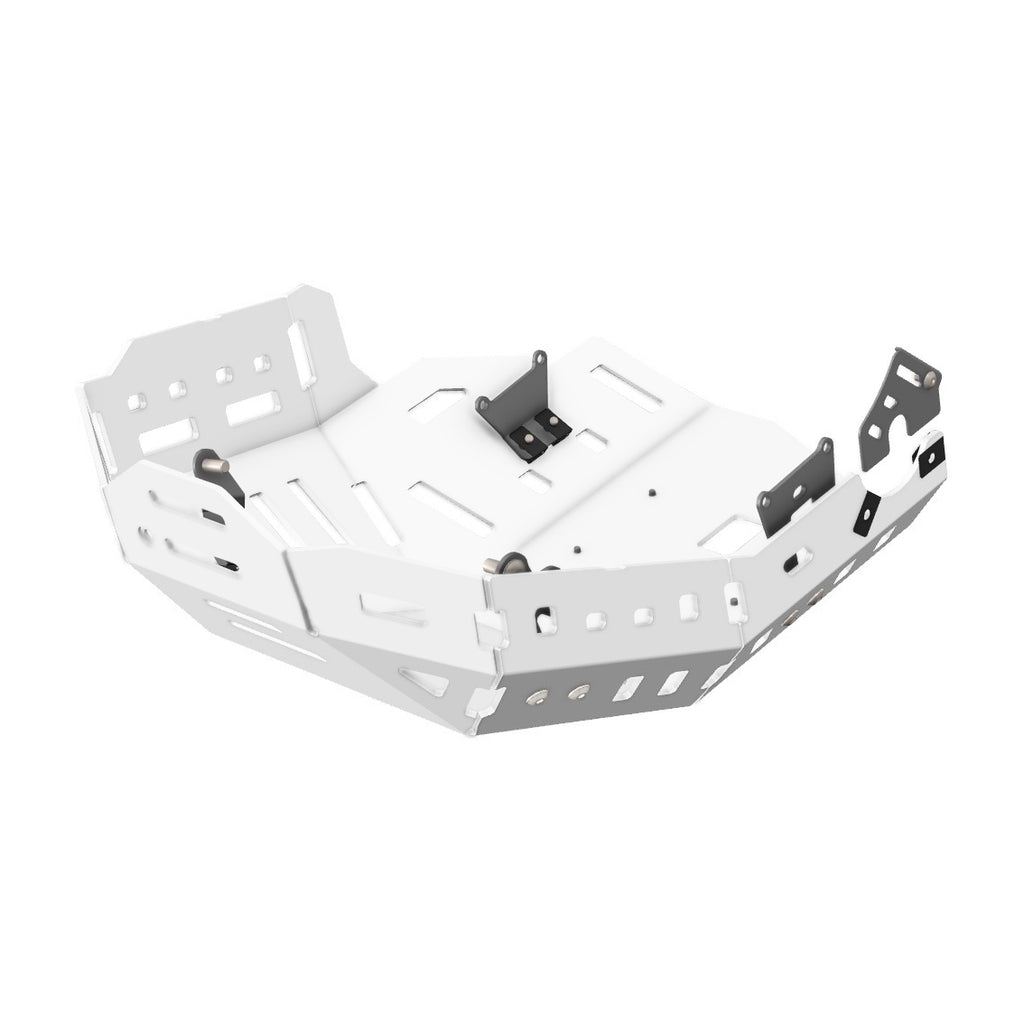 Crosspro Aluminium Engine Guard, White – Honda NC750X 2021–2026