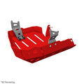 Crosspro Aluminium Engine Guard, Red - inc GT ; Compatible with OEM Centre Stand