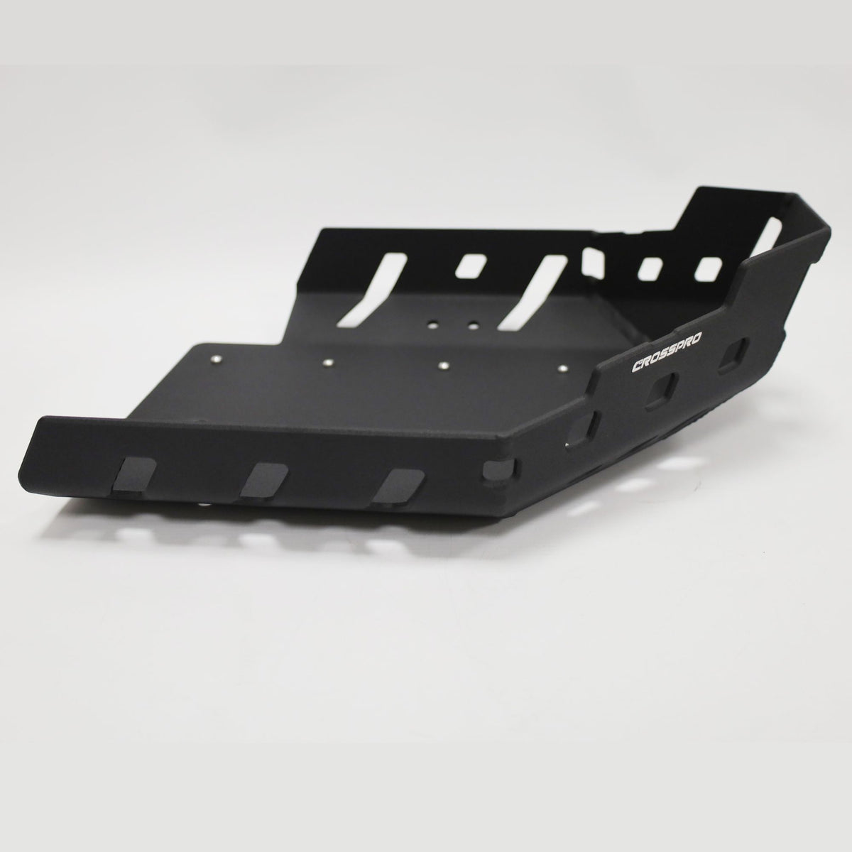 Crosspro Aluminium Engine Guard, Textured Black - Compatible with OEM Crash Bars – Triumph Tiger 900 / GT / Rally 2021–2026