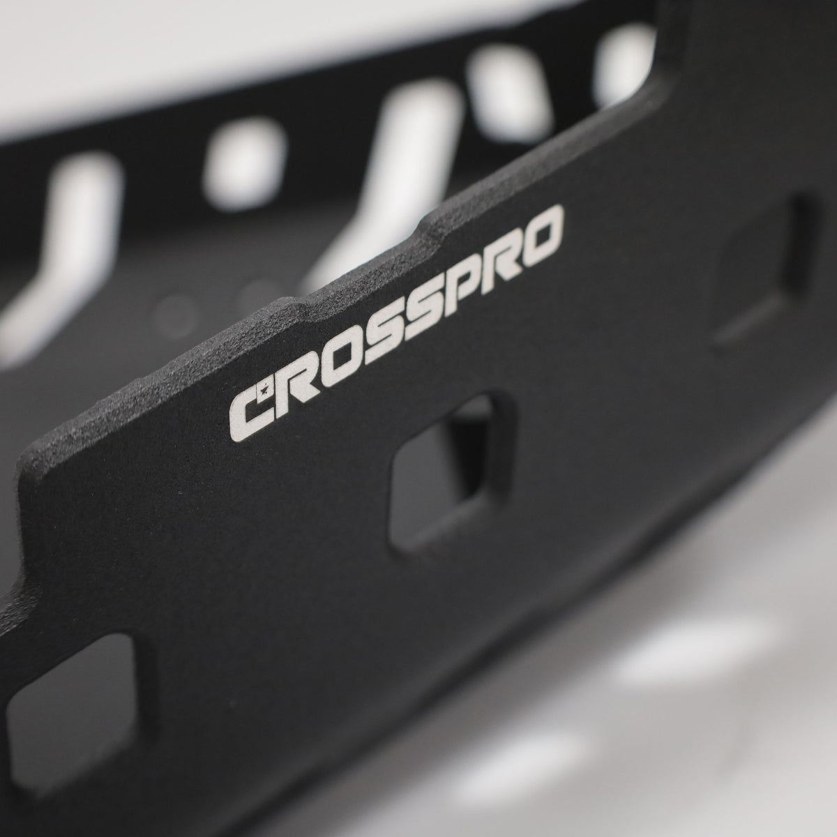 Crosspro Aluminium Engine Guard, Textured Black - Compatible with OEM Crash Bars – Triumph Tiger 900 / GT / Rally 2021–2026