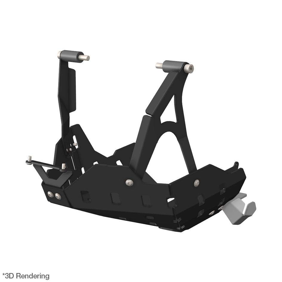Crosspro Aluminium Engine Guard, Black – Ducati DesertX 2022–2025