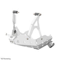 Crosspro Aluminium Engine Guard, White – Ducati DesertX 2022–2025