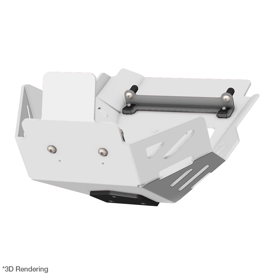 Crosspro Aluminium Engine Guard, White (2CP09000890006)