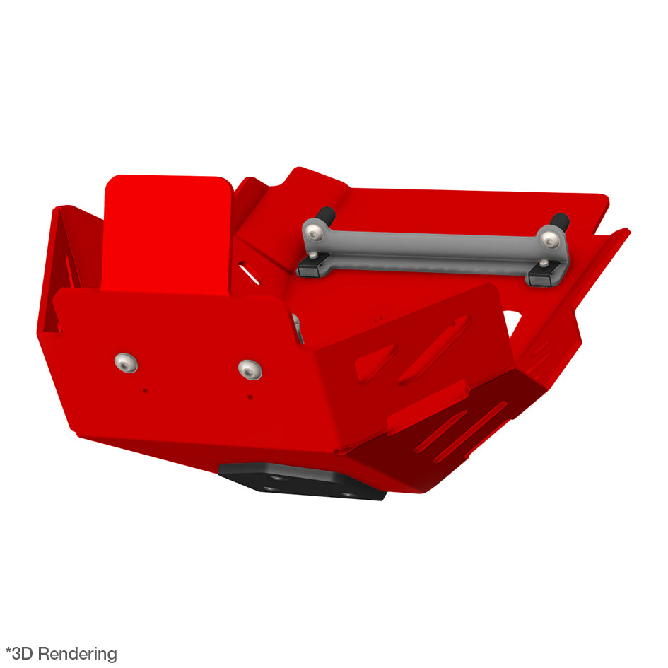Crosspro Aluminium Engine Guard, Red (2CP09000890007)