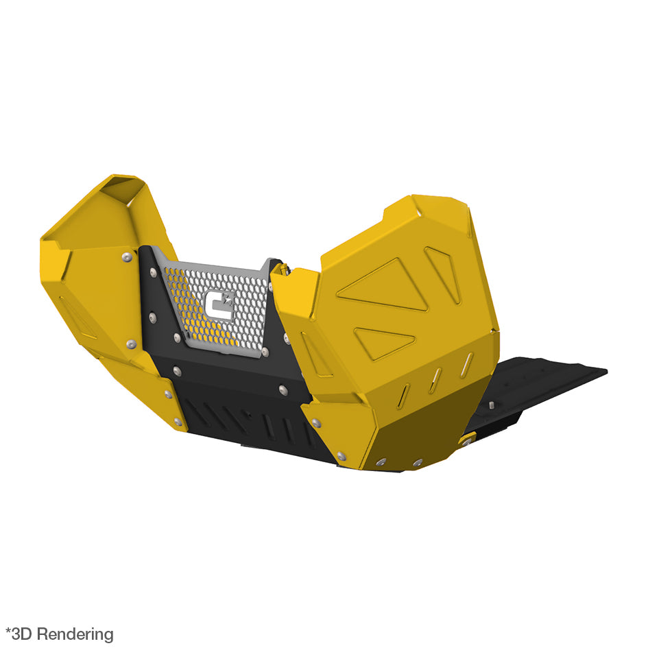 Crosspro Aluminium Engine Guard, Yellow - Expedition – Husqvarna Norden 901 2023–2026