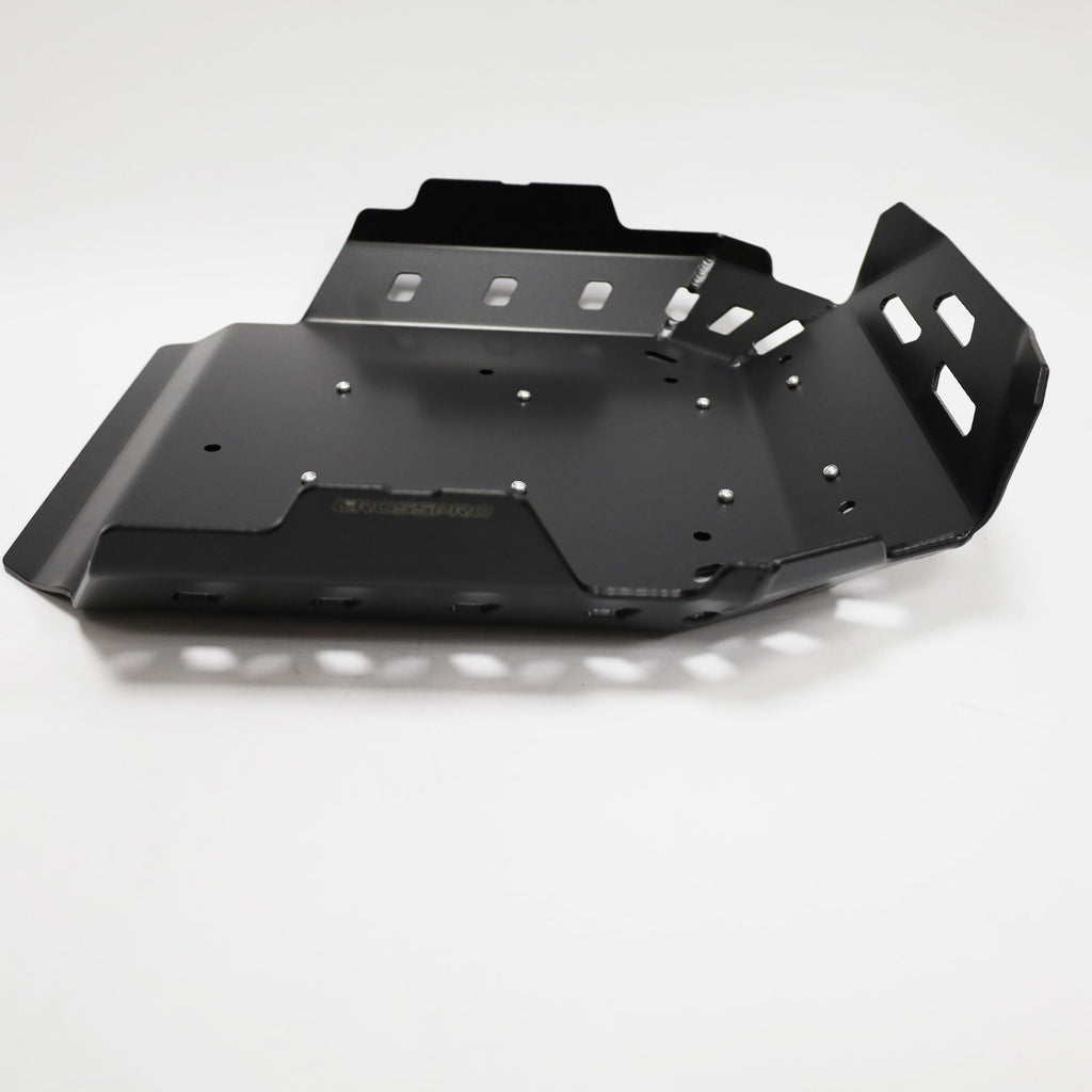 Crosspro Aluminium Engine Guard, Black - inc Triple Black,Trophy ; Compatible with Centre Stand