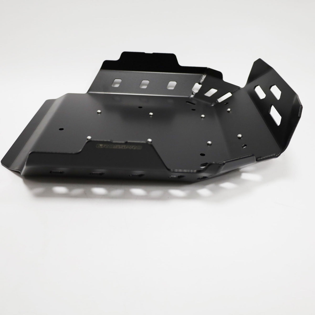 Crosspro Aluminium Engine Guard, Black - inc Triple Black,Trophy ; Compatible with Centre Stand