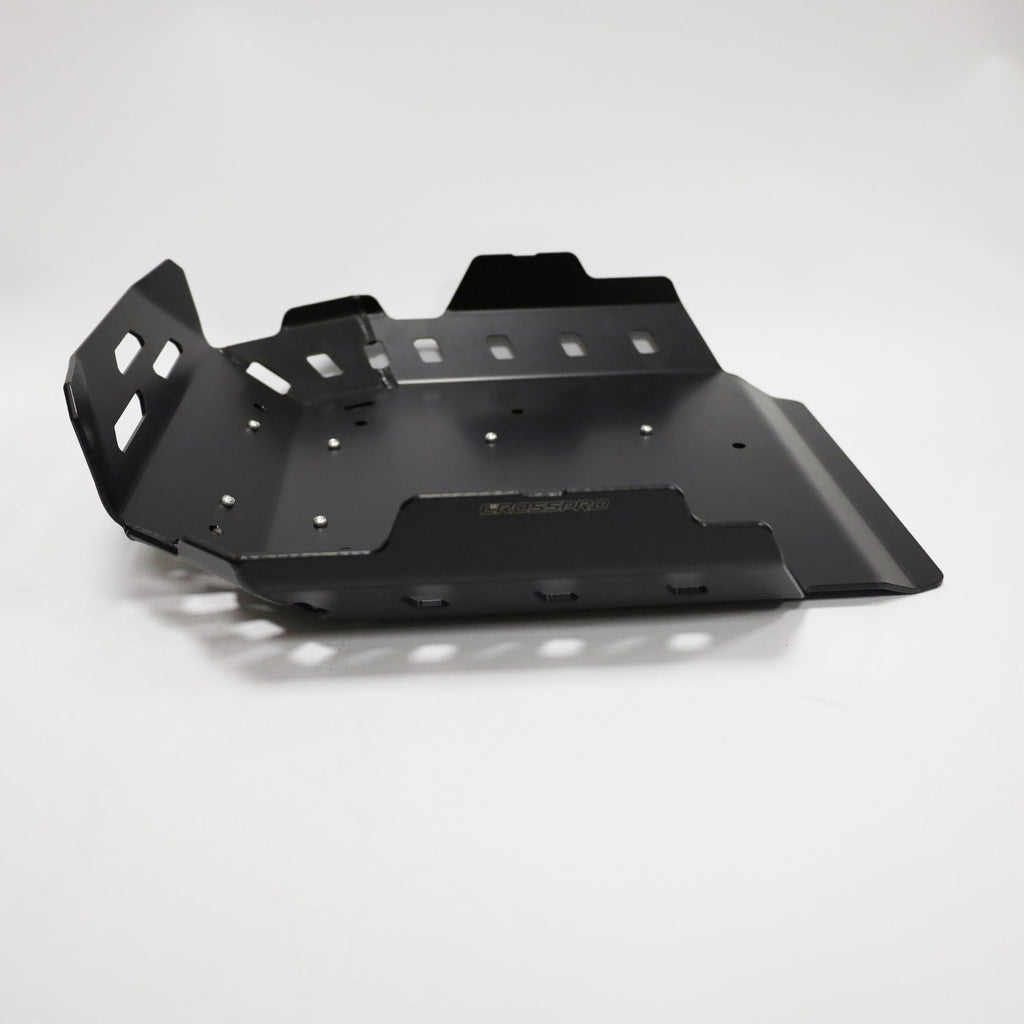 Crosspro Aluminium Engine Guard, Black - inc Triple Black,Trophy ; Compatible with Centre Stand