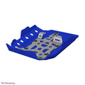 Crosspro Aluminium Engine Guard, Blue - inc Triple Black,Trophy ; Compatible with Centre Stand