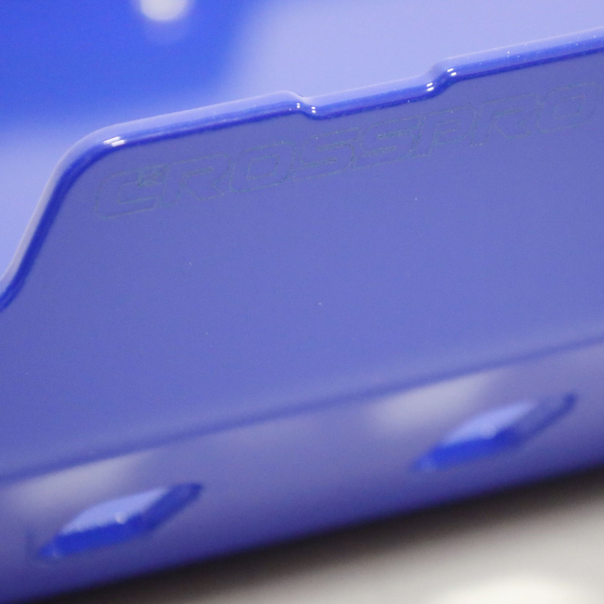 Crosspro Aluminium Engine Guard, Blue - inc Triple Black,Trophy ; Compatible with Centre Stand