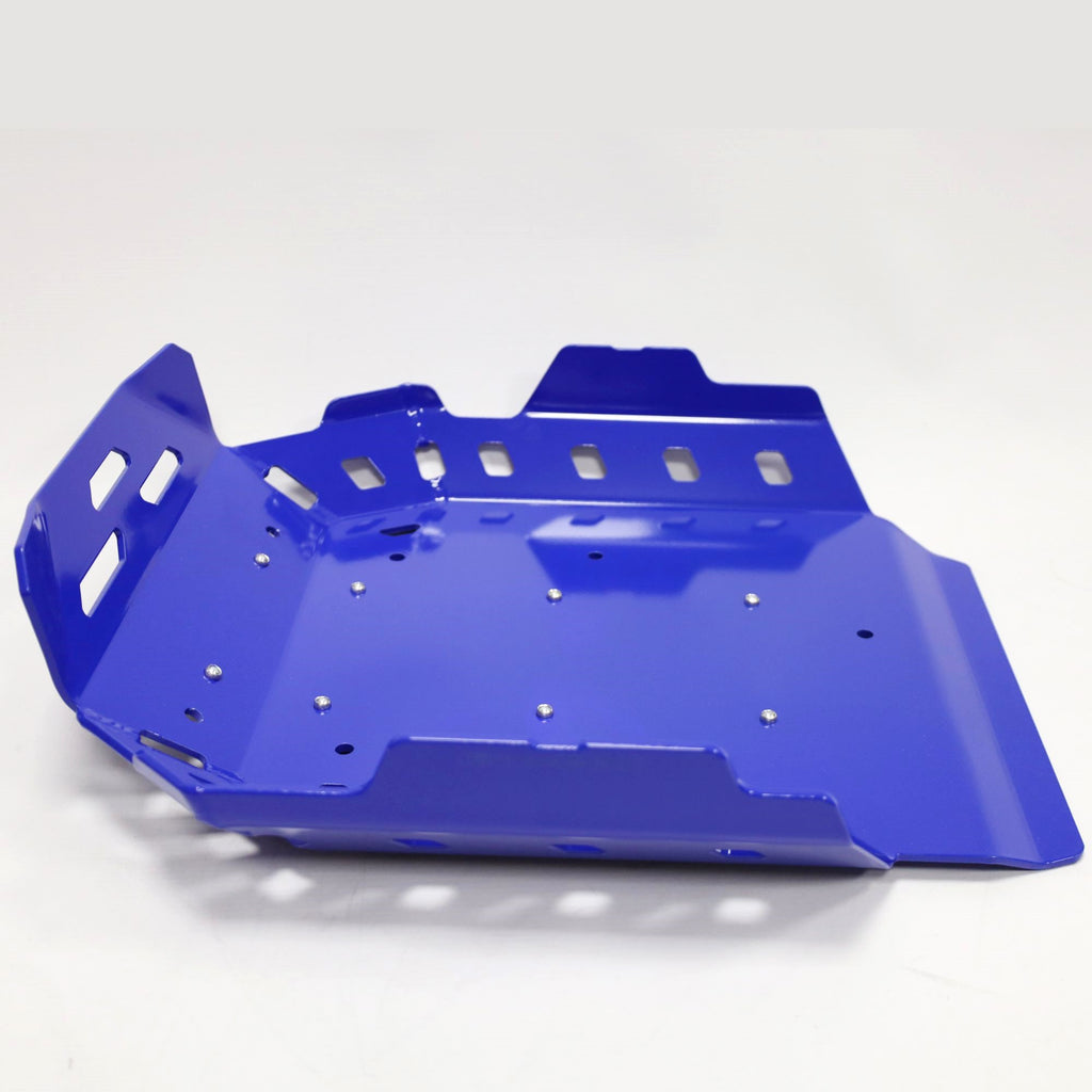 Crosspro Aluminium Engine Guard, Blue - inc Triple Black,Trophy ; Compatible with Centre Stand