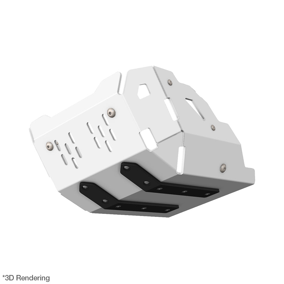 Crosspro Aluminium Engine Guard, White – CFMoto 450 MT 2024–2026