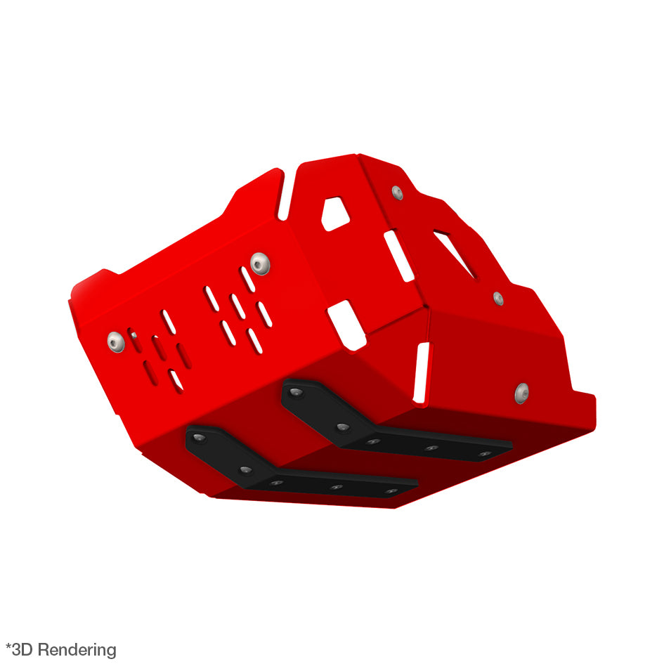 Crosspro Aluminium Engine Guard, Red – CFMoto 450 MT 2024–2026