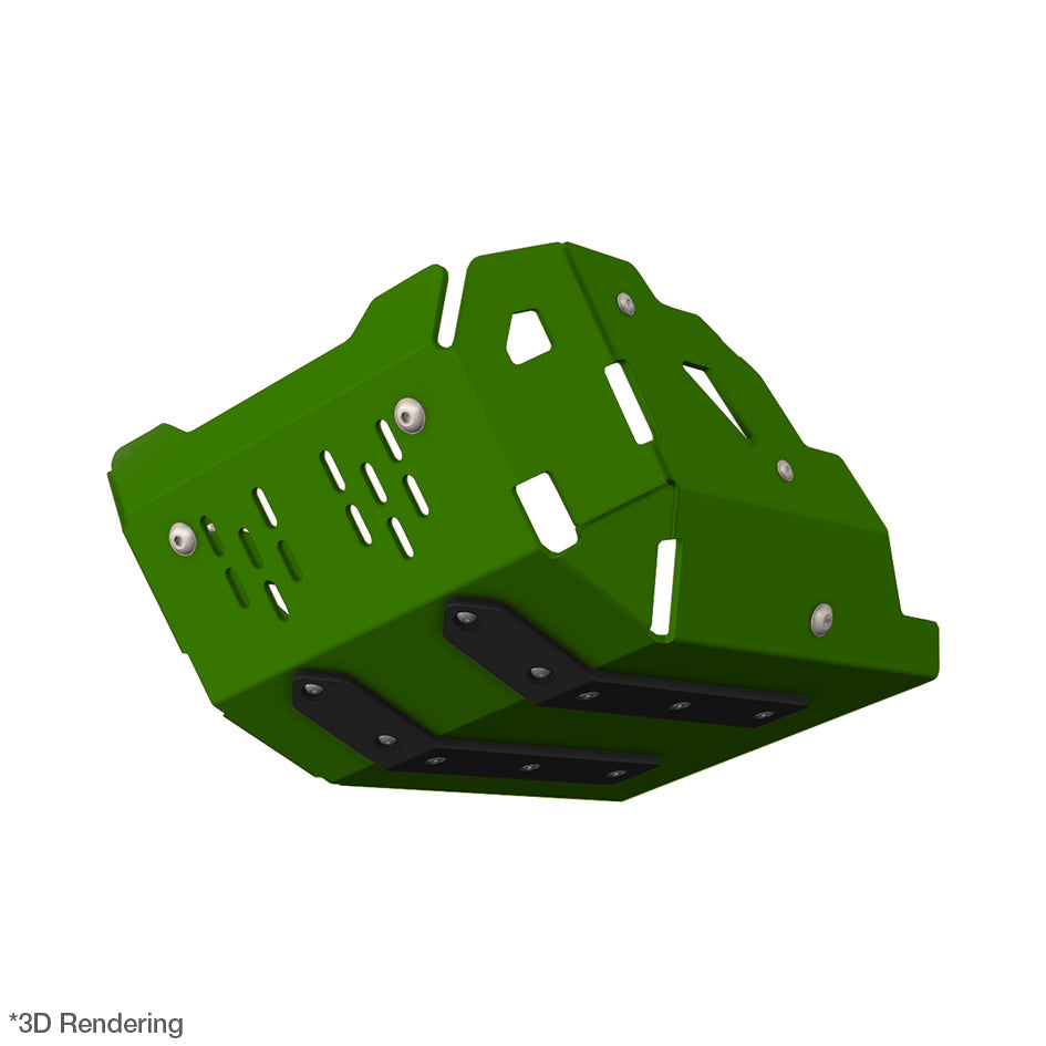 Crosspro Aluminium Engine Guard, Green – CFMoto 450 MT 2024–2026