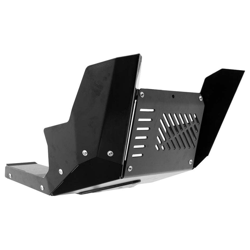 Crosspro Aluminium Engine Guard, Textured Black – Kove Rally 450 2024–2026
