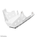 Crosspro Aluminium Engine Guard, White – Kawasaki Versys 650 2021–2024