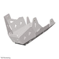 Crosspro Aluminium Engine Guard, Ice Polish Protected – Kawasaki Versys 650 2021–2024