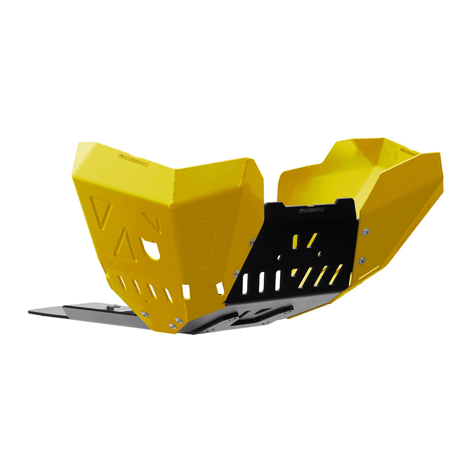 Crosspro Aluminium Engine Guard, Yellow – CFMoto 800 MT-X 2025–2026