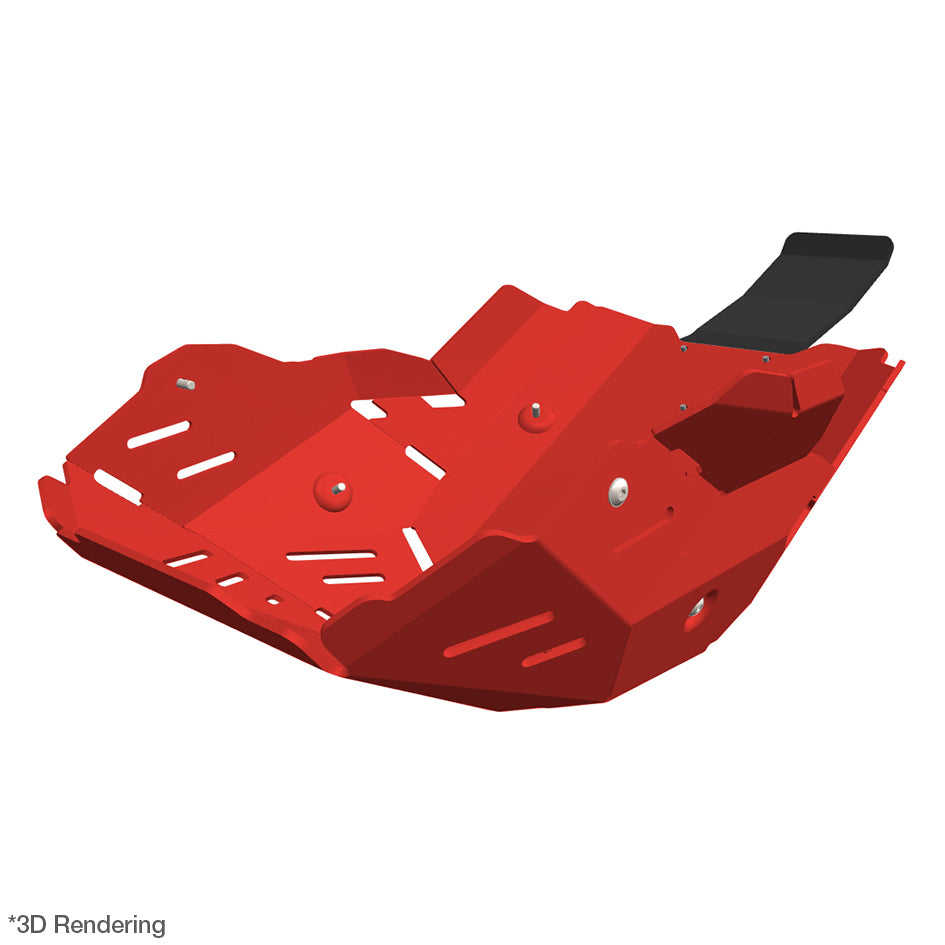 Crosspro Aluminium Engine Guard, Red - World Raid – Yamaha Tenere 700 2026