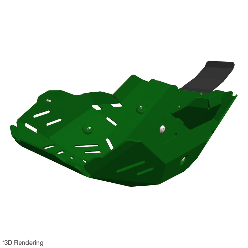Crosspro Aluminium Engine Guard, Green - World Raid – Yamaha Tenere 700 2026