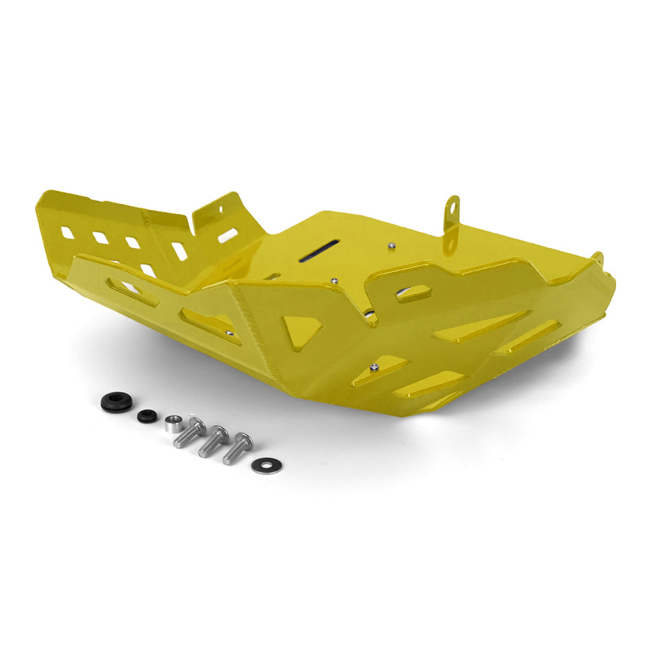 Crosspro Aluminium Engine Guard, Yellow - inc DCT