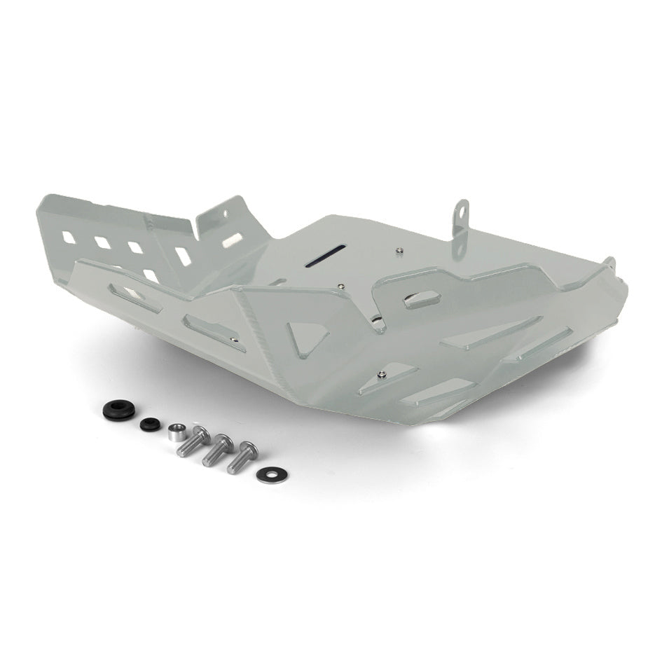 Crosspro Aluminium Engine Guard, Ice Polish Protected - inc DCT
