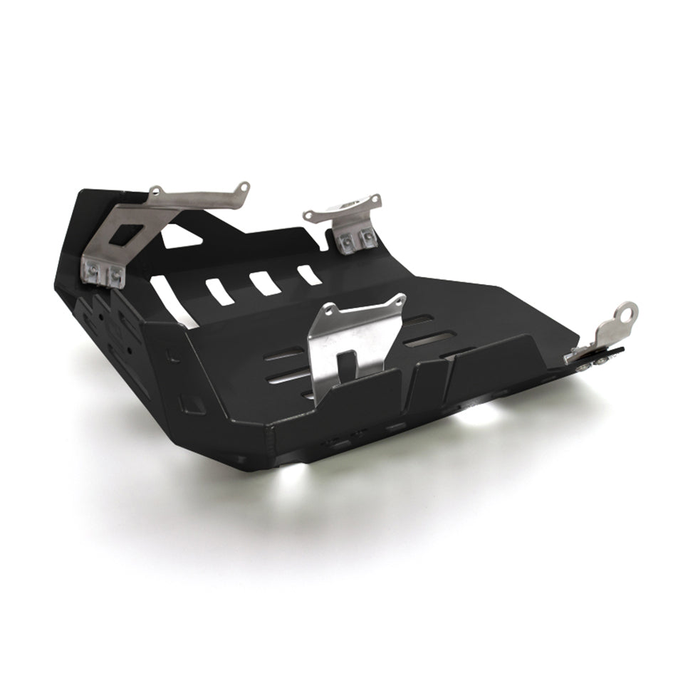 Crosspro Aluminium Engine Guard, Textured Black – Benelli TRK 502 Adventure (500cc) 2018–2024