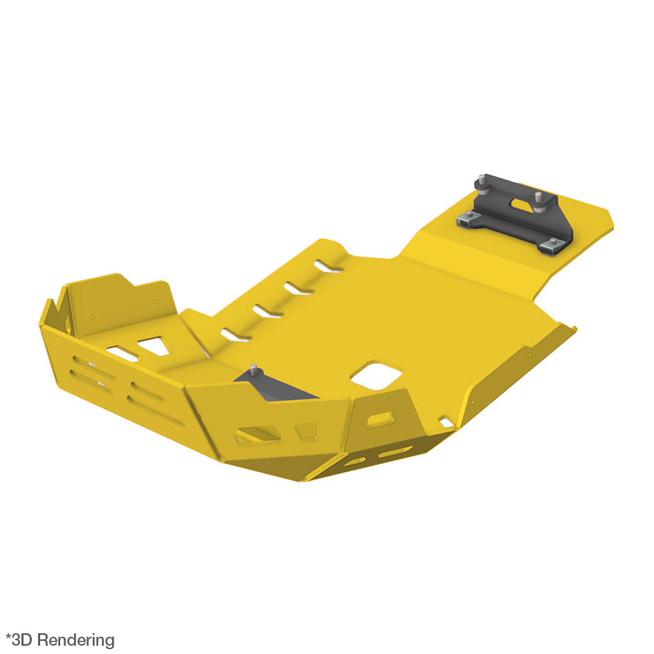 Crosspro Aluminium Engine Guard, Yellow – BMW F750GS 2018–2020 / BMW F850GS 2018–2020