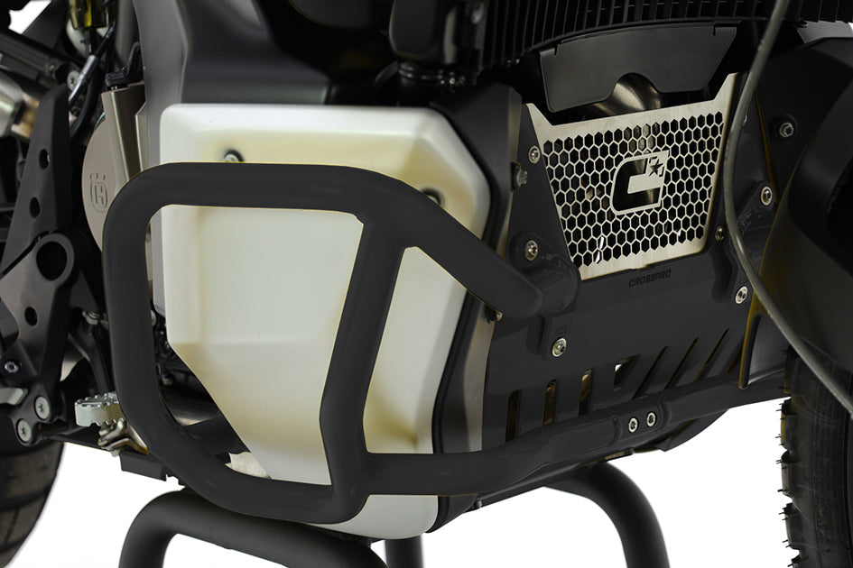 Crosspro Aluminium Engine Guard, Textured Black (2CP090051A0005)