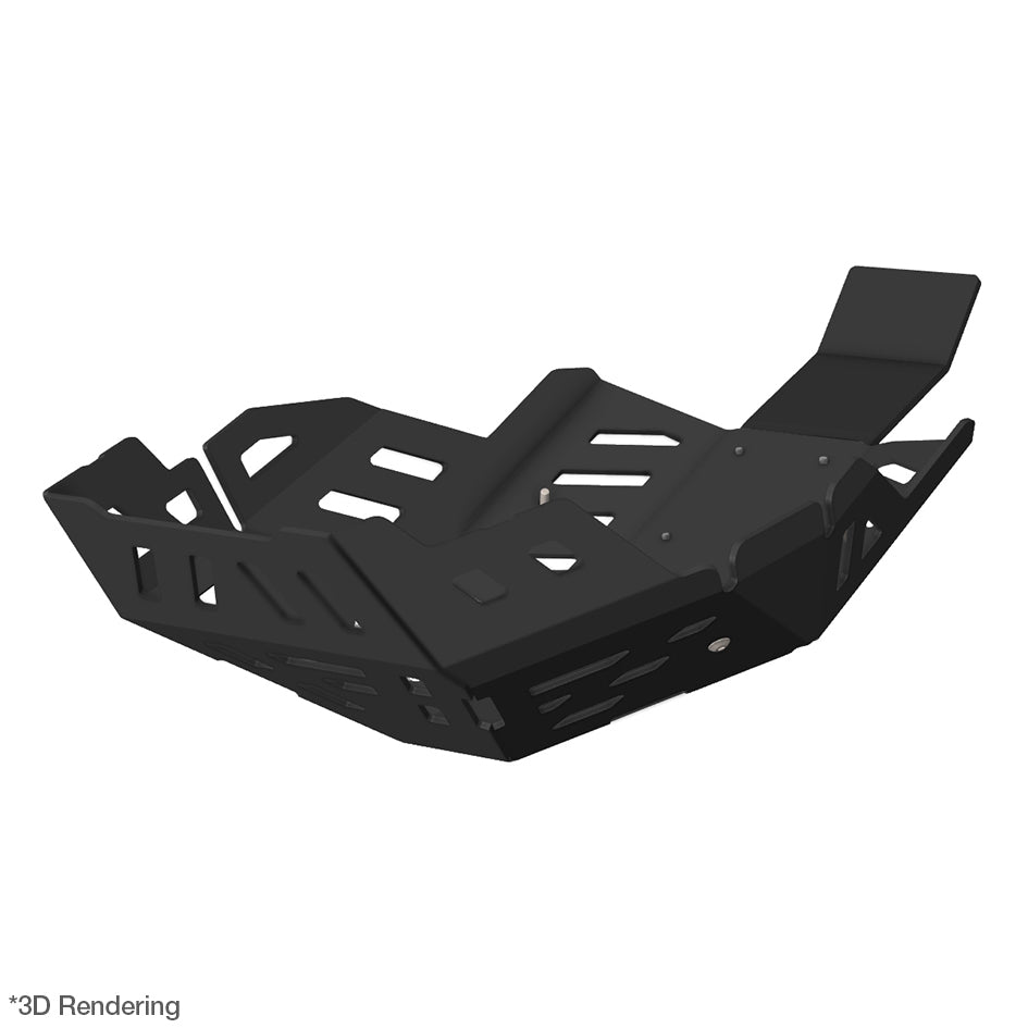 Crosspro Aluminium Engine Guard, Textured Black - Base model,Rally Edition