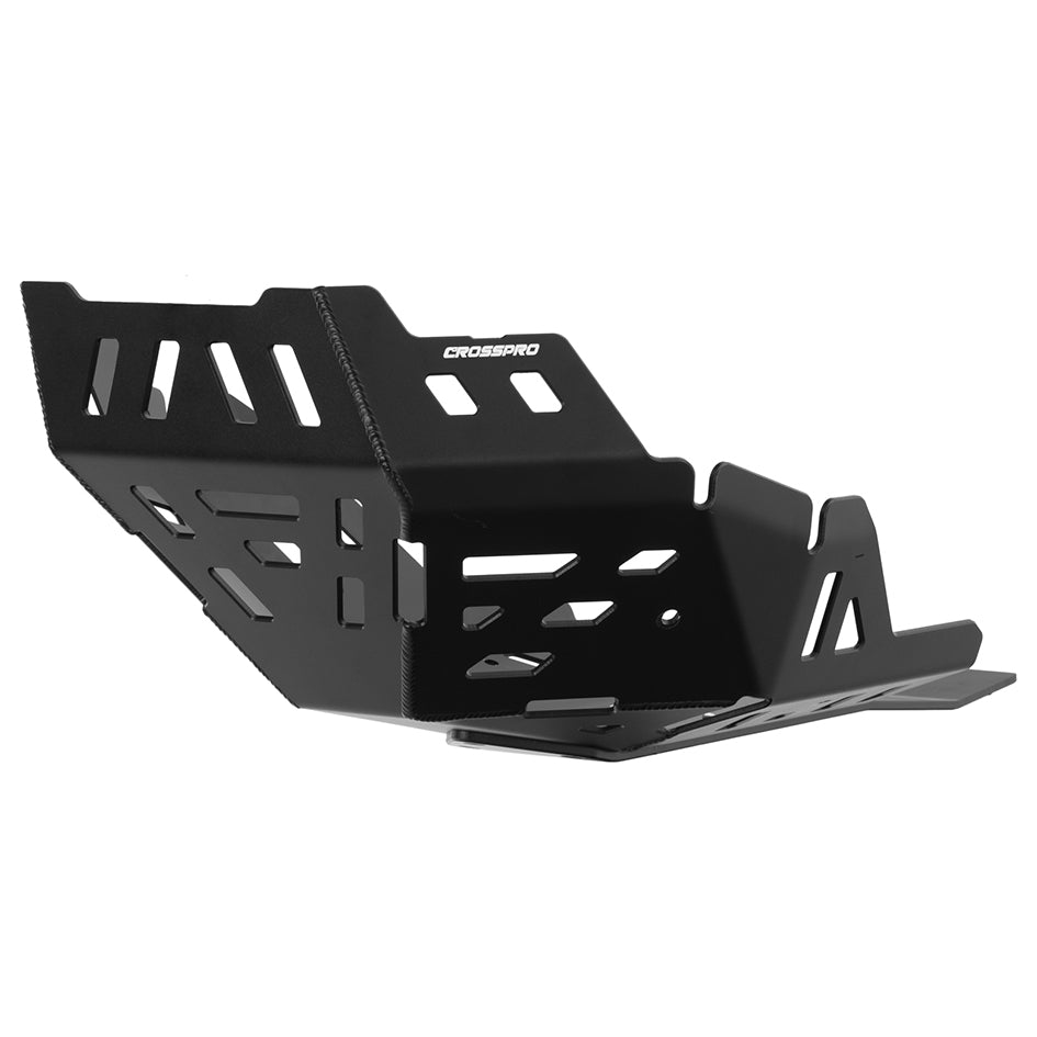 Crosspro Aluminium Engine Guard, Textured Black - Base model,Rally Edition