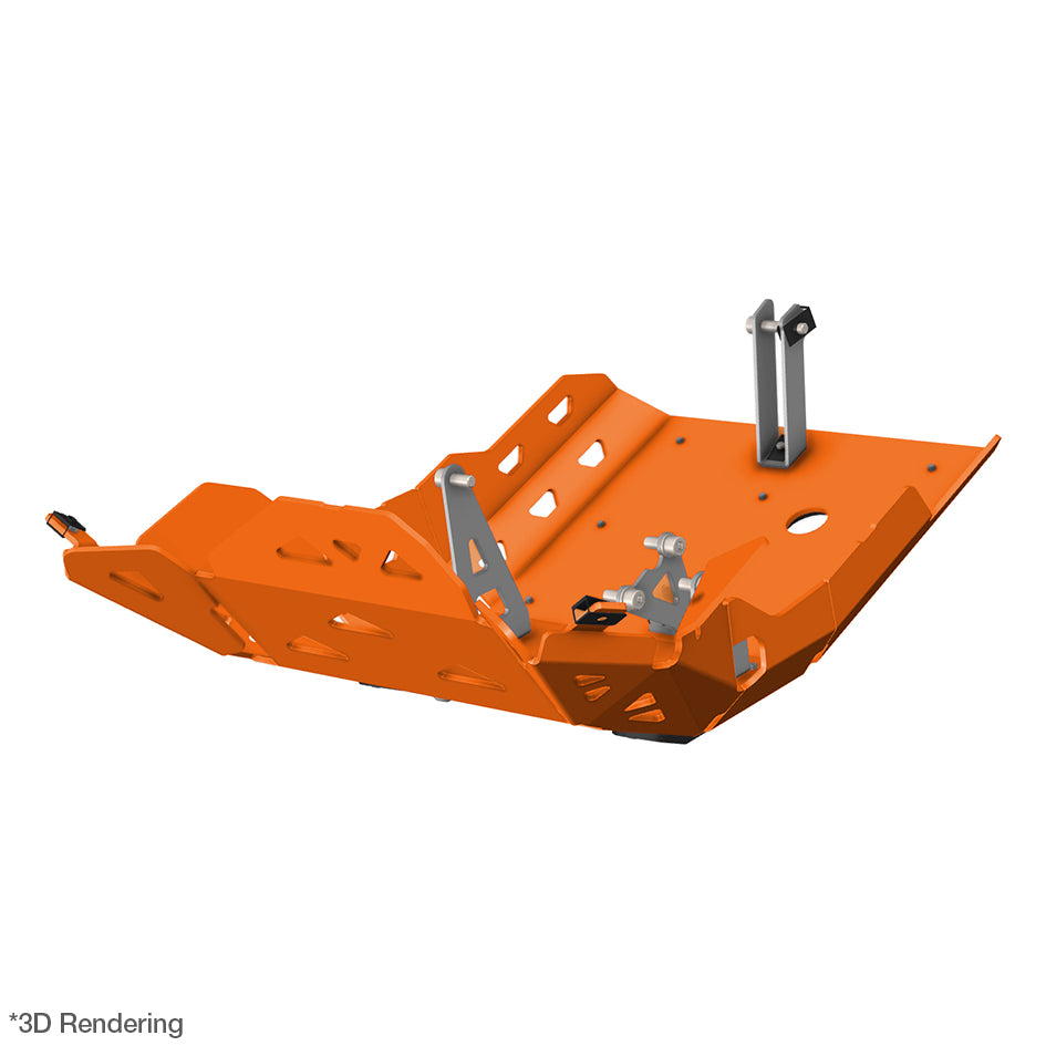 Crosspro Aluminium Engine Guard, Orange - R model,S model