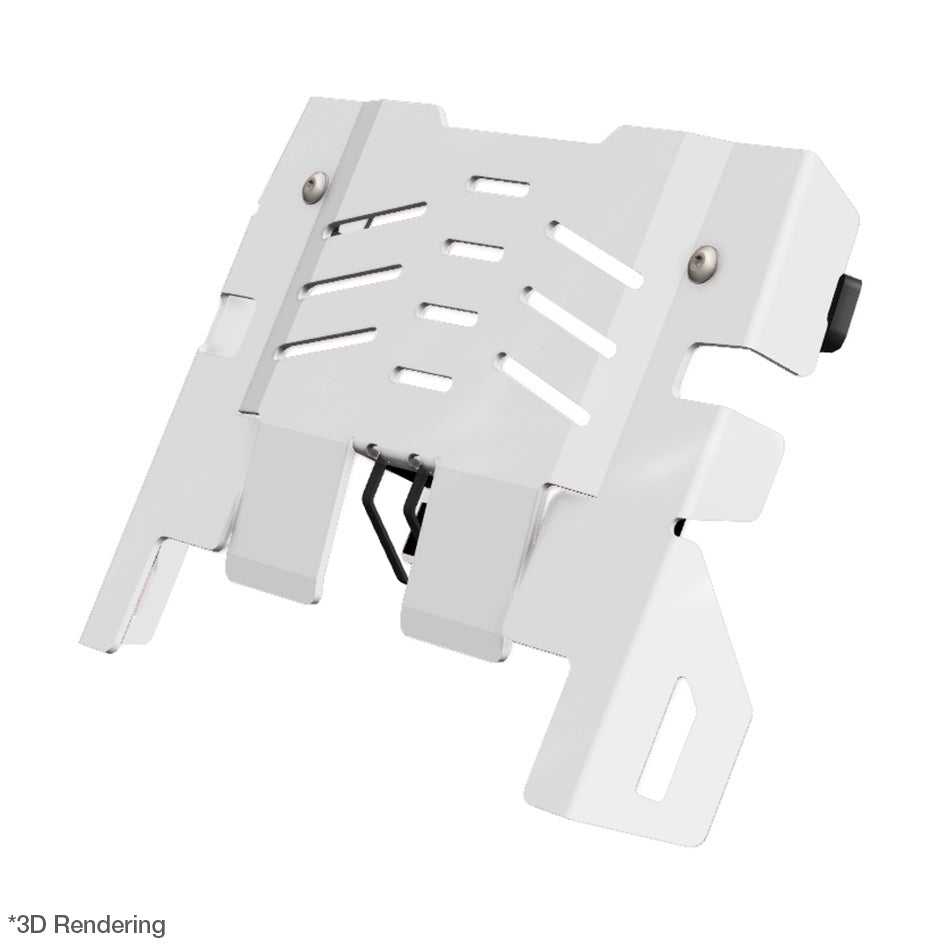 Crosspro Aluminium Centre Stand Guard, White