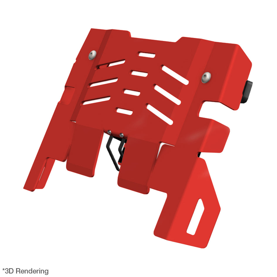 Crosspro Aluminium Centre Stand Guard, Red