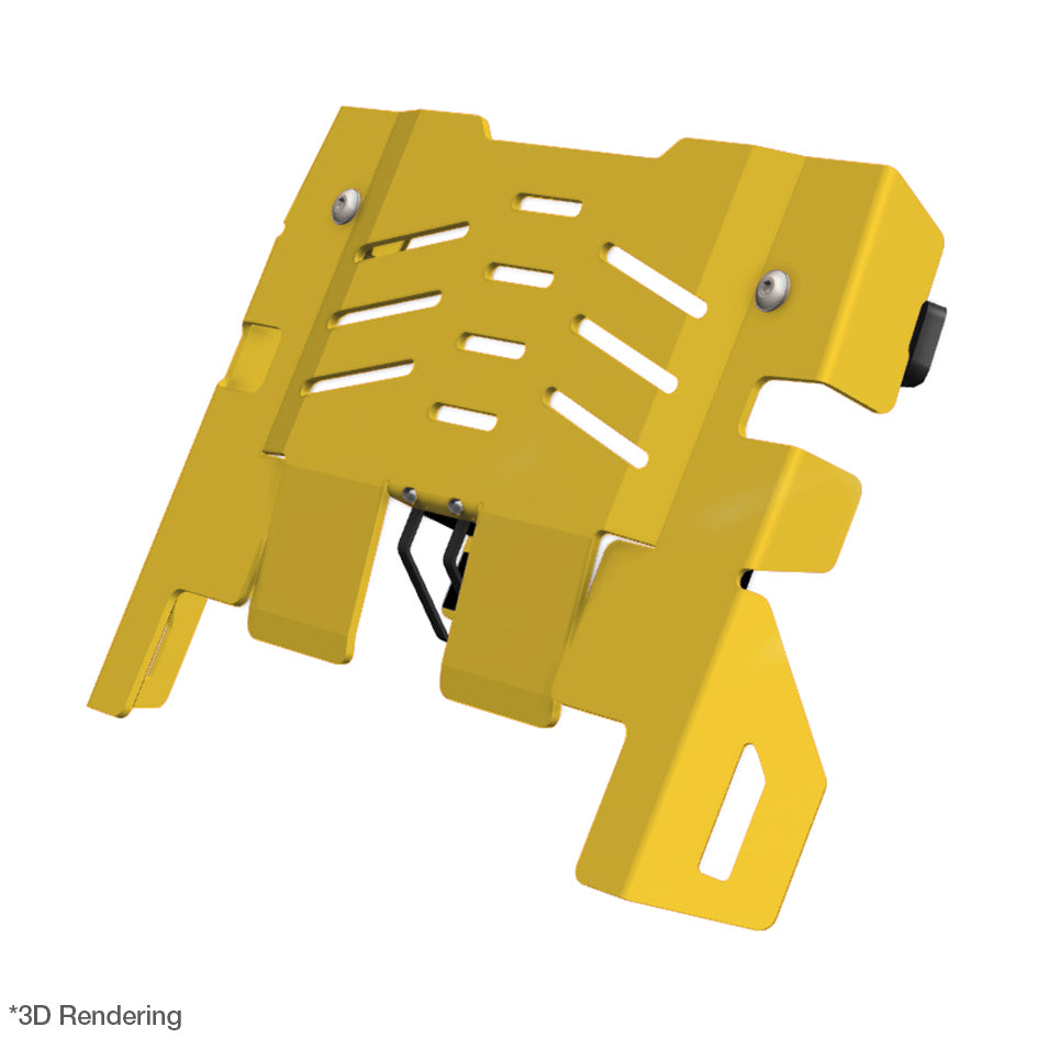 Crosspro Aluminium Centre Stand Guard, Yellow