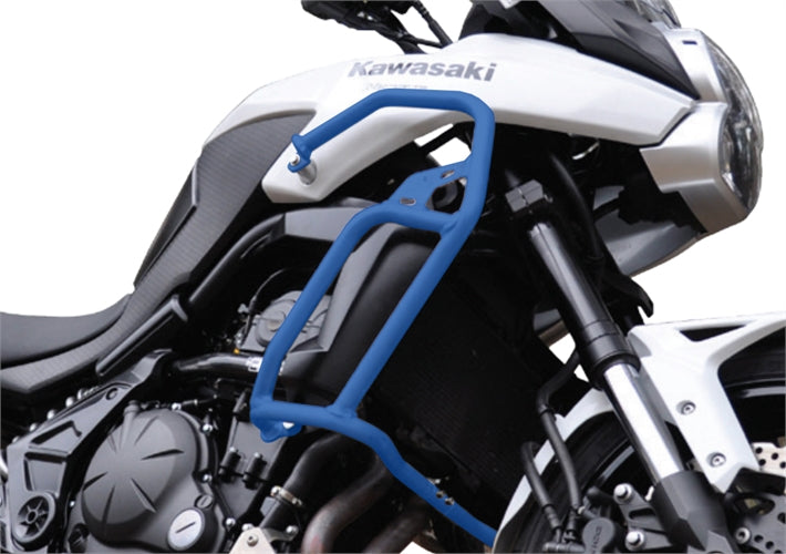 Crosspro Aluminium Crash Bar Blue – Kawasaki Versys 650 2010–2014